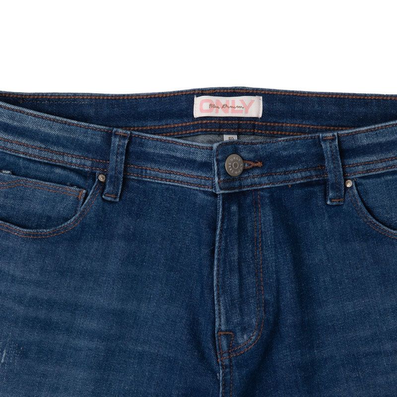 Jean bleu skinny destroy Femme ONLY