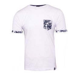 Tee shirt homme poche fleu melzac Homme BLAGGIO