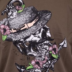 Tee shirt homme imprime tete de mort mika Homme BLAGGIO Tee shirt homme imprime tete de mort mika Homme BLAGGIO