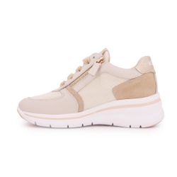 BASKET BEIGE/PLATINO/SABBIA K-10600 T35/41 BASKET BEIGE/PLATINO/SABBIA K-10600 T35/41