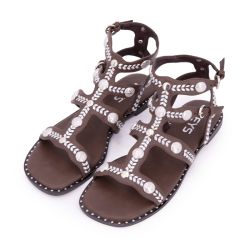 Sandale darkbrown k-10892 t35/41 Femme KEYS