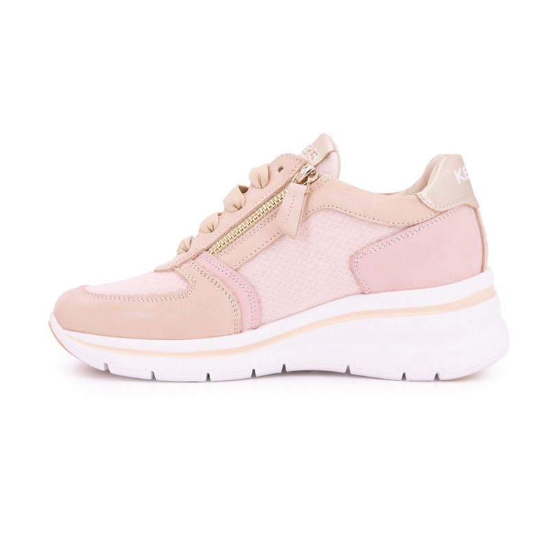 Basket nude/pink/gold k-10600 t35/41 Femme KEYS