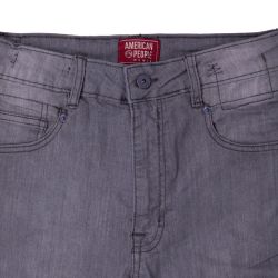 Pantalon atlanta grey denim aw24-310-02 Femme AMERICAN PEOPLE