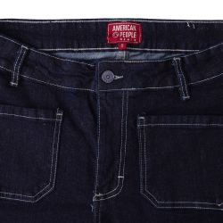 Pantalon santana black denim aw24-310-01 Femme AMERICAN PEOPLE Pantalon santana black denim aw24-310-01 Femme AMERICAN PEOPLE