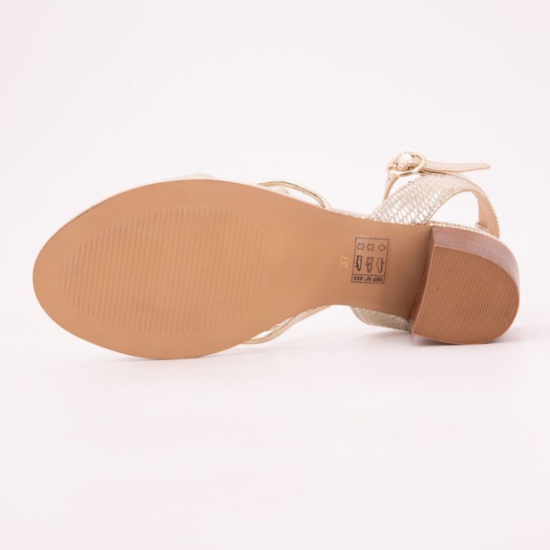 Sandale lilon or-serpent c330190 t36/41 Femme LES TROPEZIENNES PAR M.BELARBI