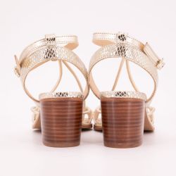 Sandale lilon or-serpent c330190 t36/41 Femme LES TROPEZIENNES PAR M.BELARBI