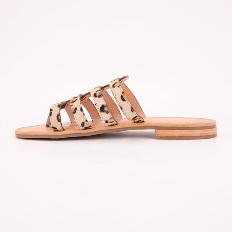 Mule hikamul leopard c330143 t36/41 Femme LES TROPEZIENNES PAR M.BELARBI