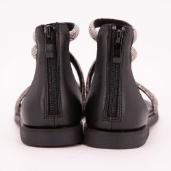 Sandale costa noire-argent c330329 t36/41 Femme LES TROPEZIENNES PAR M.BELARBI