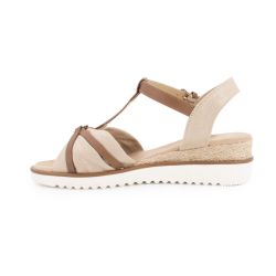 Sandales compensées avec corde semelle blanche Femme TOM TAILOR Sandales compensées avec corde semelle blanche Femme TOM TAILOR