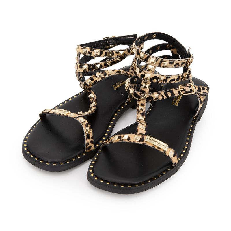 Sandale coralie leopard c330843 t36/41 Femme LES TROPEZIENNES PAR M.BELARBI Sandale coralie leopard c330843 t36/41 Femme LES TROPEZIENNES PAR M.BELARBI