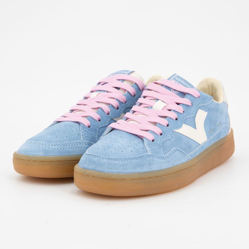 Baskets Basses Basket Victoria Bleu Femme Basket Victoria Bleu
