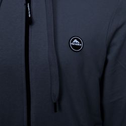 Sweat zip capuche 08gaia orange Homme HELVETICA