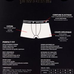 Lot de 4 boxer homme en coton pca/1/bcx4/cla/3 Homme PIERRE CARDIN Lot de 4 boxer homme en coton pca/1/bcx4/cla/3 Homme PIERRE CARDIN