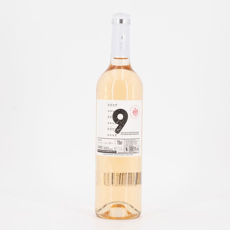 9 degres rose igp mediterranee 2023 0,75 l Mixte NEUF 9 degres rose igp mediterranee 2023 0,75 l Mixte NEUF