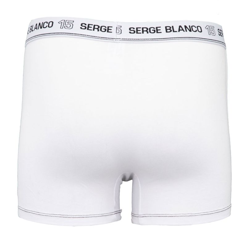 Boxer coton elasthane ser/1/bc/cla/ass5 Homme SERGE BLANCO