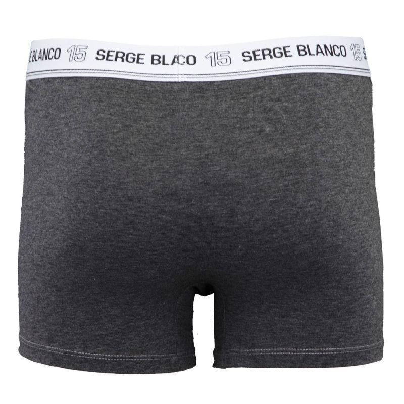 Boxer coton elasthane ser/1/bc/cla/ass5 Homme SERGE BLANCO