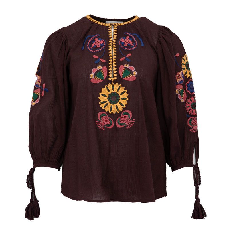 Haut manches longues magoo1blo Femme ANTIK BATIK