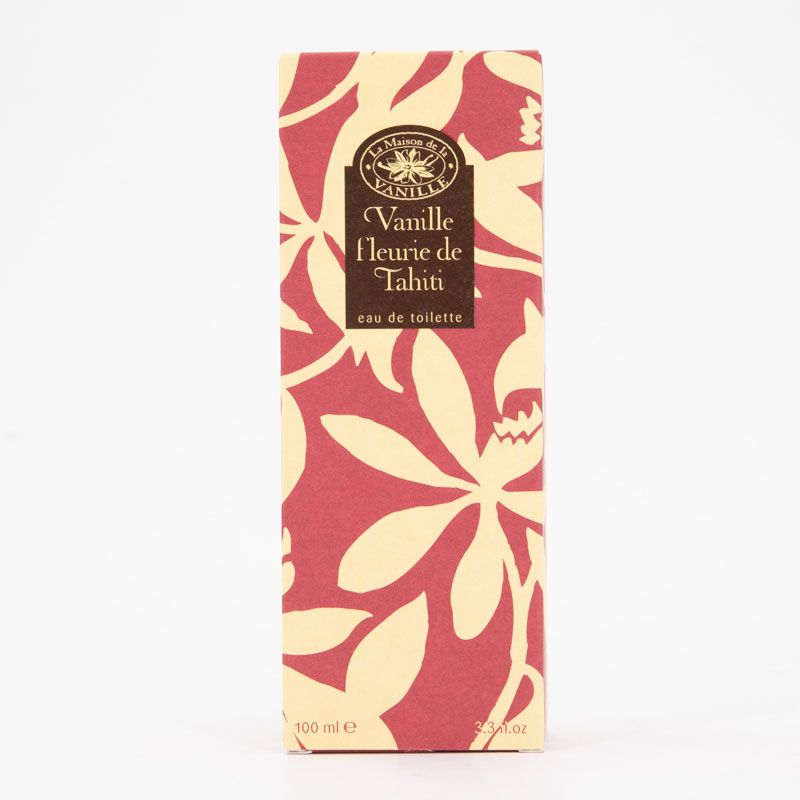 Vanille fleurie de tahiti edt 100 ml 004/100 Femme LA MAISON DE LA VANILLE