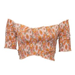 Haut manches courtes blossom1tee Femme ANTIK BATIK