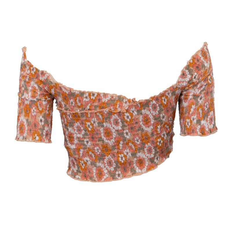 Haut manches courtes blossom1tee Femme ANTIK BATIK