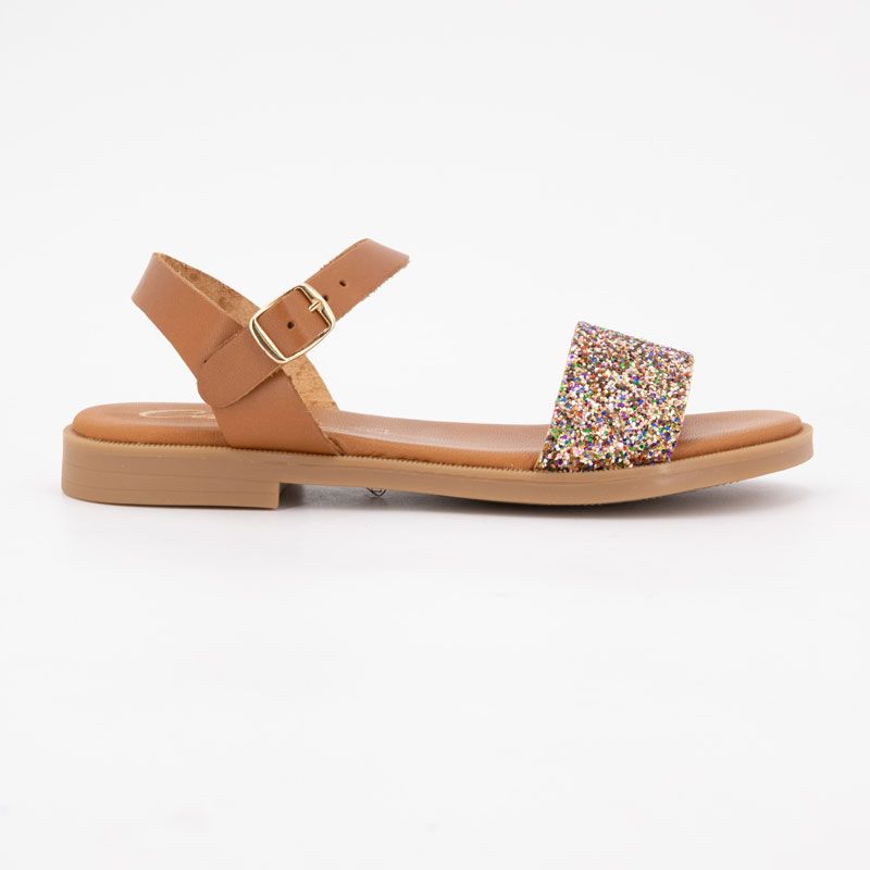 Sandales glitter plata 17433 t28/35 Enfant CARLA TORTOSA