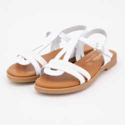 Sandales glitter blanco 17441 t28/35 Enfant CARLA TORTOSA