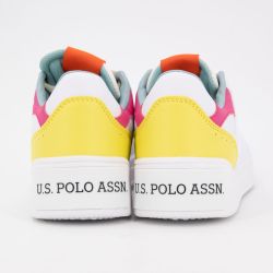 Basket white-light yello nole001-whi-lye01 t36/41 Femme US POLO