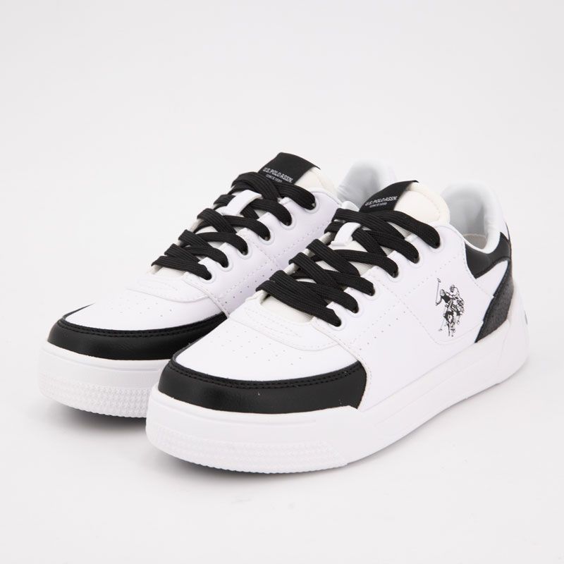 Basket white-light yello nole001-whi-lye01 t36/41 Femme US POLO