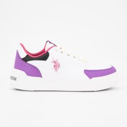 Basket white-light yello nole001-whi-lye01 t36/41 Femme US POLO