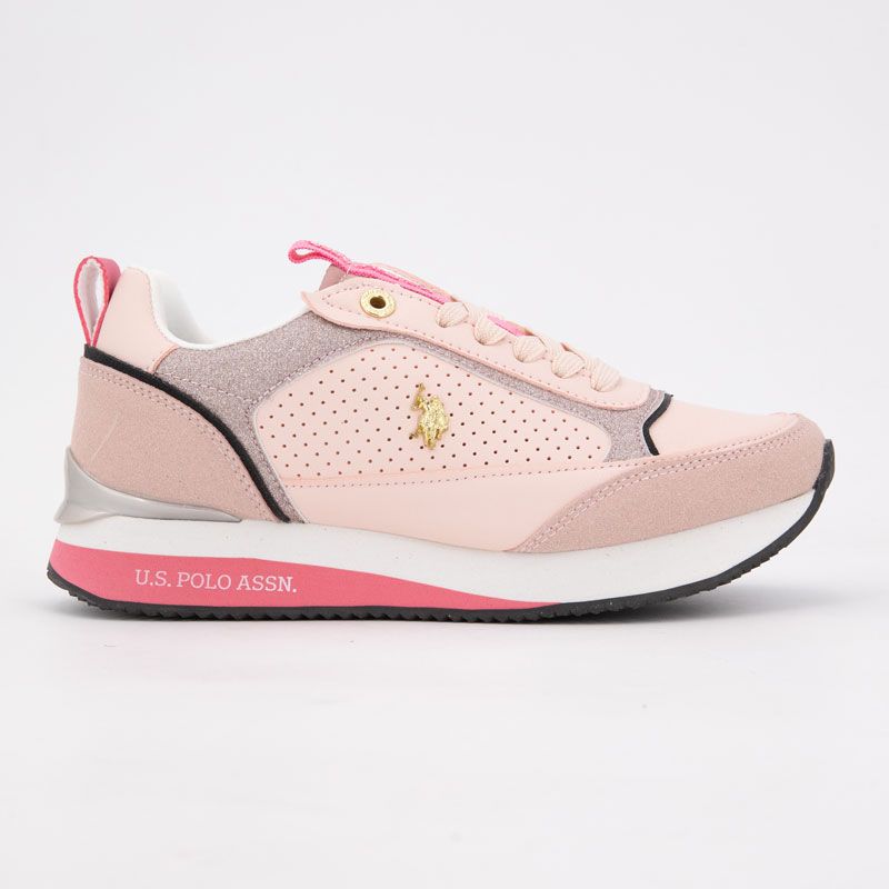 Basket light pink-roseg frisby003-lpi-ros01 t36/41 Femme US POLO