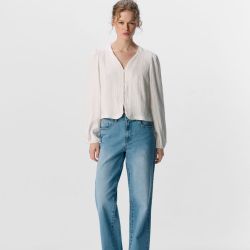 Chemise objphillie white 23046564 4422 Femme OBJECT