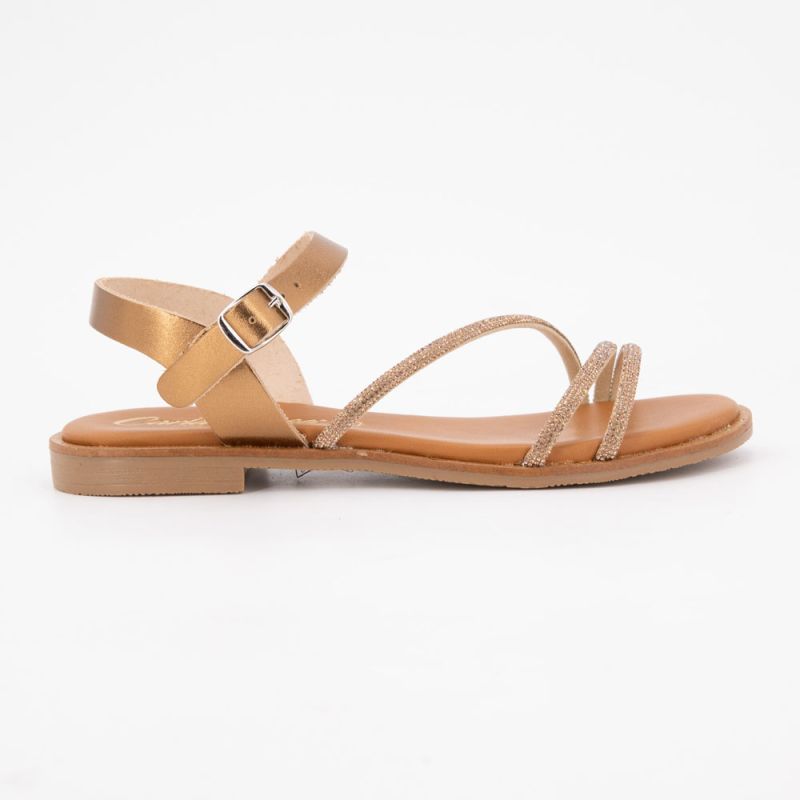 Sandales cristal bronce 11621 t36/41 Femme CARLA TORTOSA
