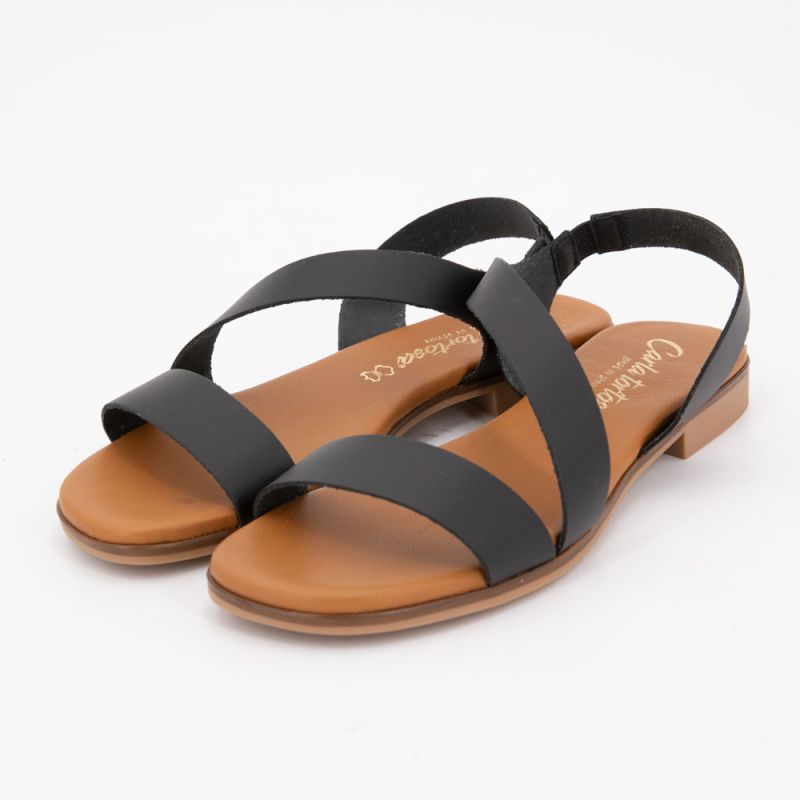 Sandales plate vaq. negro 10477 t36/41 Femme CARLA TORTOSA