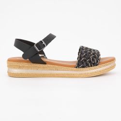 Sandales compensees negro 14386 t36/41 Femme CARLA TORTOSA