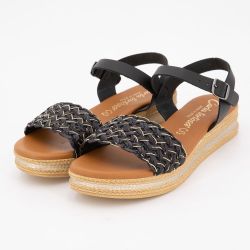Sandales compensees negro 14386 t36/41 Femme CARLA TORTOSA