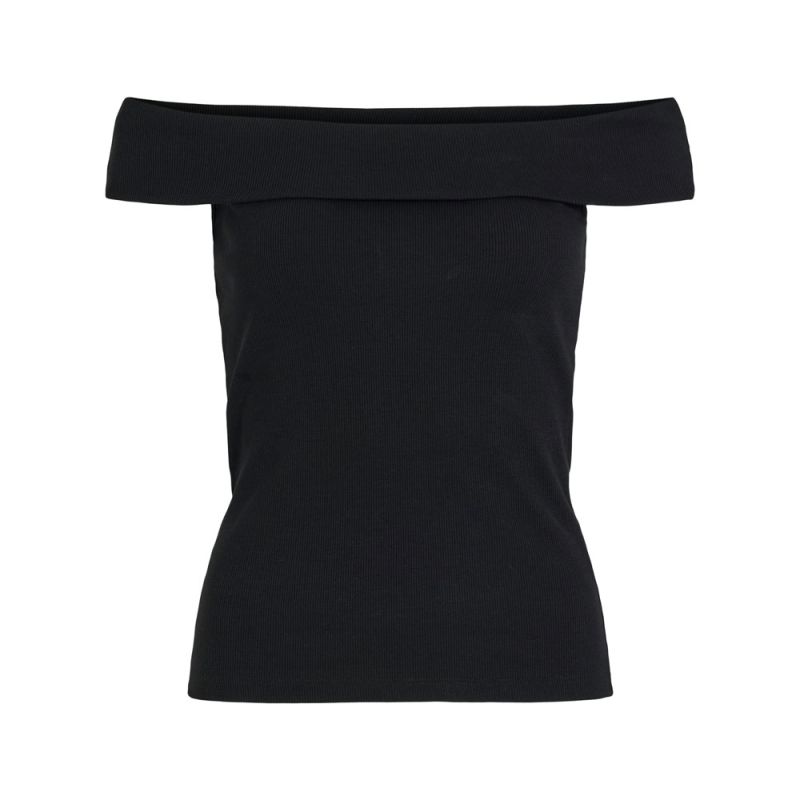 Tee shirt visahia black 14106166 4423 Femme VILA