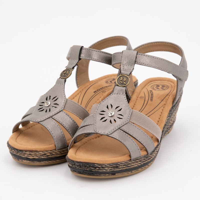 Sandale a talon platine 74r0172010 t36/41 Femme ROMIKA