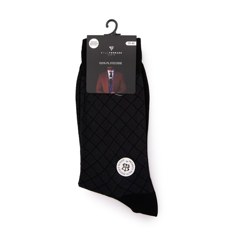 Chaussette fil d'ecosse fantaisie 20140 Homme BILL TORNADE