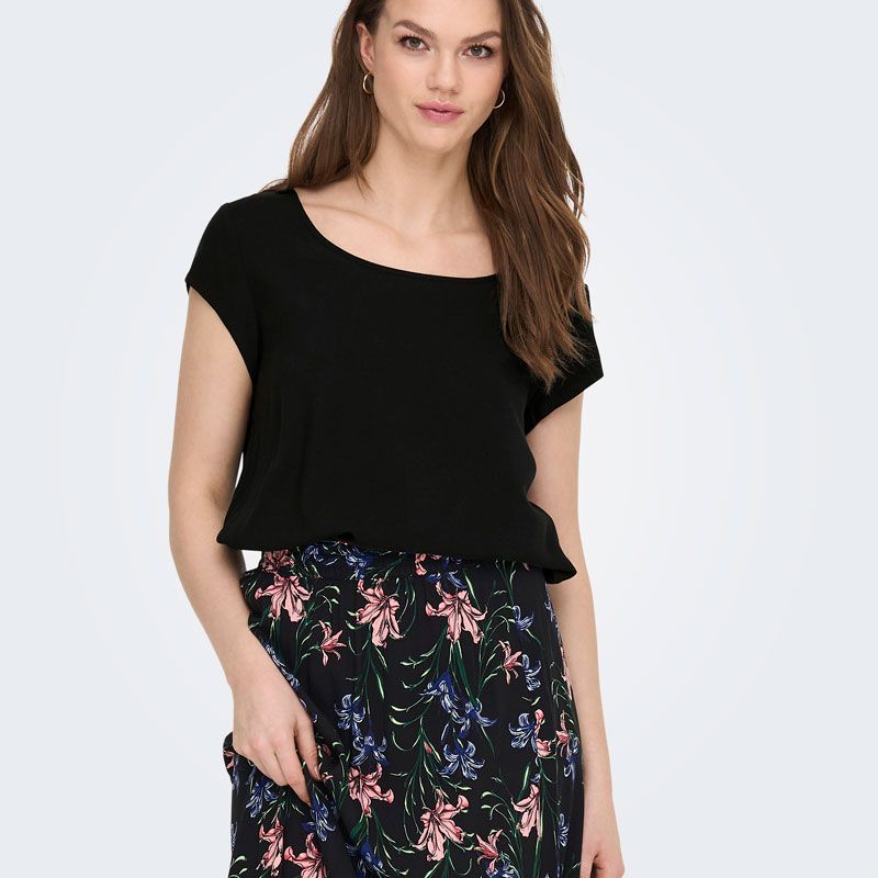 Haut onlnova black 15222173-4277 Femme ONLY Haut onlnova black 15222173-4277 Femme ONLY
