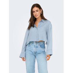 Chemise onlcharis light blue 15337929-4230 Femme ONLY