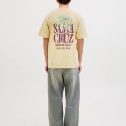 Tee shirt jwhmykonos italian straw 12276717 4285 Homme JACK & JONES