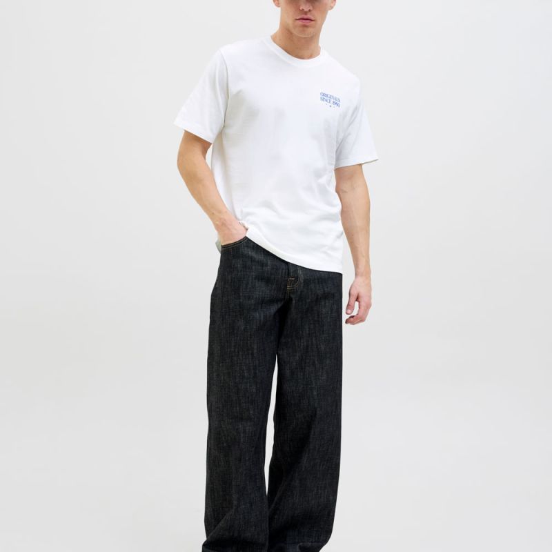 Tee shirt jwhmykonos bright white 12276717 4285 Homme JACK & JONES Tee shirt jwhmykonos bright white 12276717 4285 Homme JACK & JONES