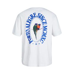 Tee shirt jwhmykonos bright white 12276717 4285 Homme JACK & JONES Tee shirt jwhmykonos bright white 12276717 4285 Homme JACK & JONES