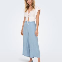 Pantalon onlcharis light blue denim 15337936 4230 Femme ONLY