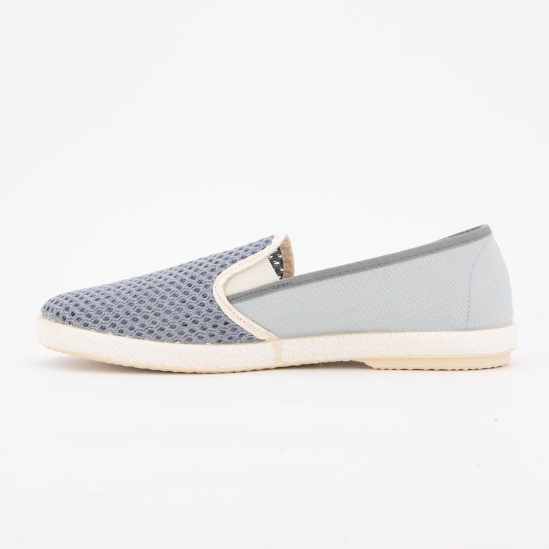 ESPADRILLE SLIP ON GRIS CRUDO GRIS ESPADRILLE SLIP ON GRIS CRUDO GRIS