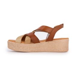 SANDALES COMPENSEE CUERO FUJI 5334 T36/41