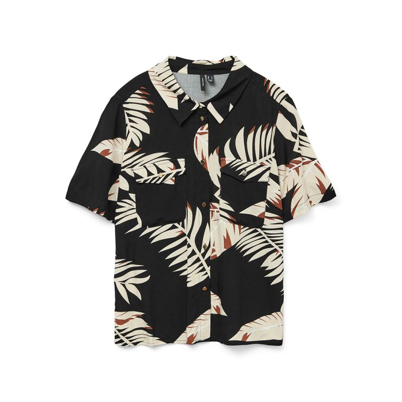 Chemise vmeasy black fioni 10328678 4330 Femme VERO MODA