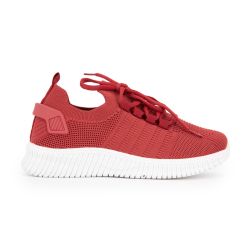 Basket en toile à lacets Femme KELARA