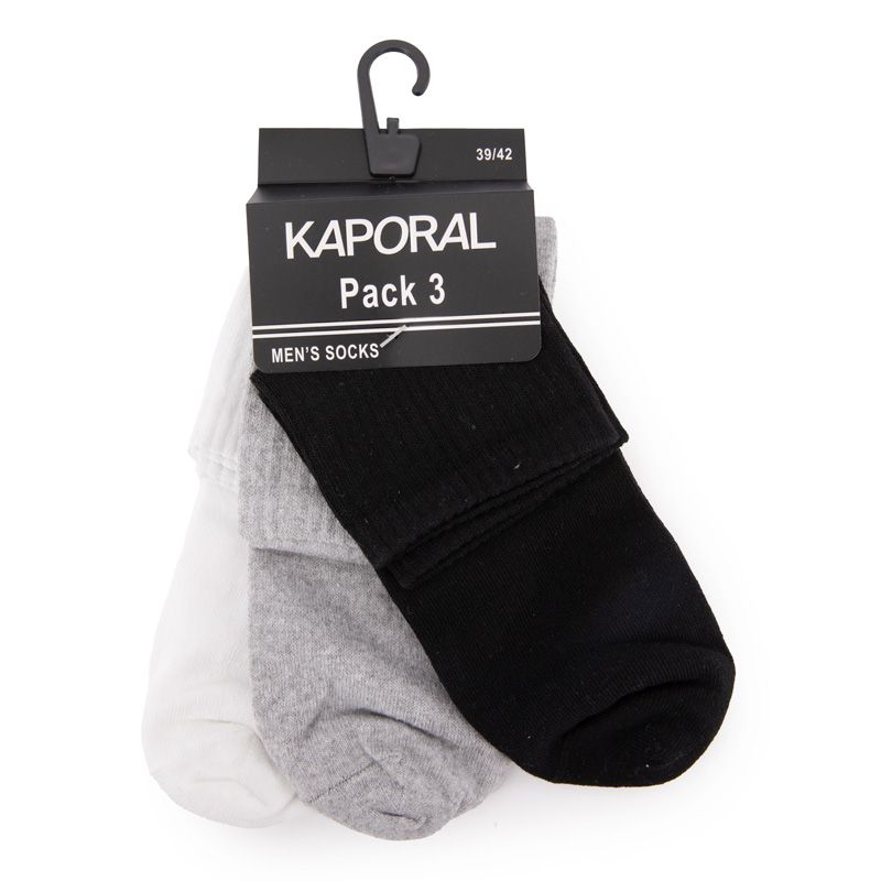 Pack de 3 chaussettes mamdy 4204 Homme KAPORAL