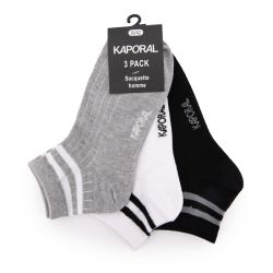 Pack de 3 socquettes magelan Homme KAPORAL Pack de 3 socquettes magelan Homme KAPORAL